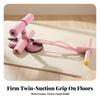 Abdominal Exercise Assistant Cushioned Suction Cup Sit-up Bar