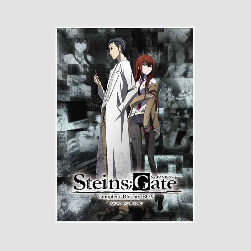 

Классические аниме-постеры и принты Steins Gate Белая бумага Ретро-постер Декор Украшение гостиной Живопись Картины Интерьерная роспись Подарки 42x30cm