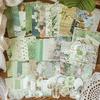 Vintage Decor Scrapbooking Materials Paper Combo Kit DIY Junk Journal Collage Photo Album Retro Background