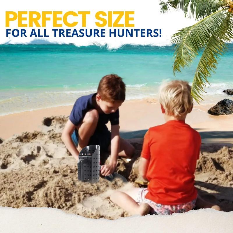 ABS Plastic Metal Detector Shovel Rust Resistant Compact Detecting Sifter Versatile Manual Sand Scoop Shovel for Outdoor Beach