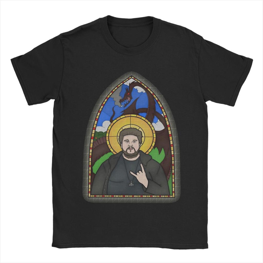 Magliette da Uomo Saint Drachenlord Drachenlord Know Your Meme Cotone Puro Top Fantastici Manica Corta Girocollo Maglietta T-Shirt