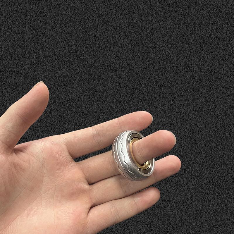 Edc Fidget Sliders Fidget Toys Stress Relief For Adults Magnetic Metal Stainless Steel Adhd Casual Fidget Toy Haptic Coin Blocks