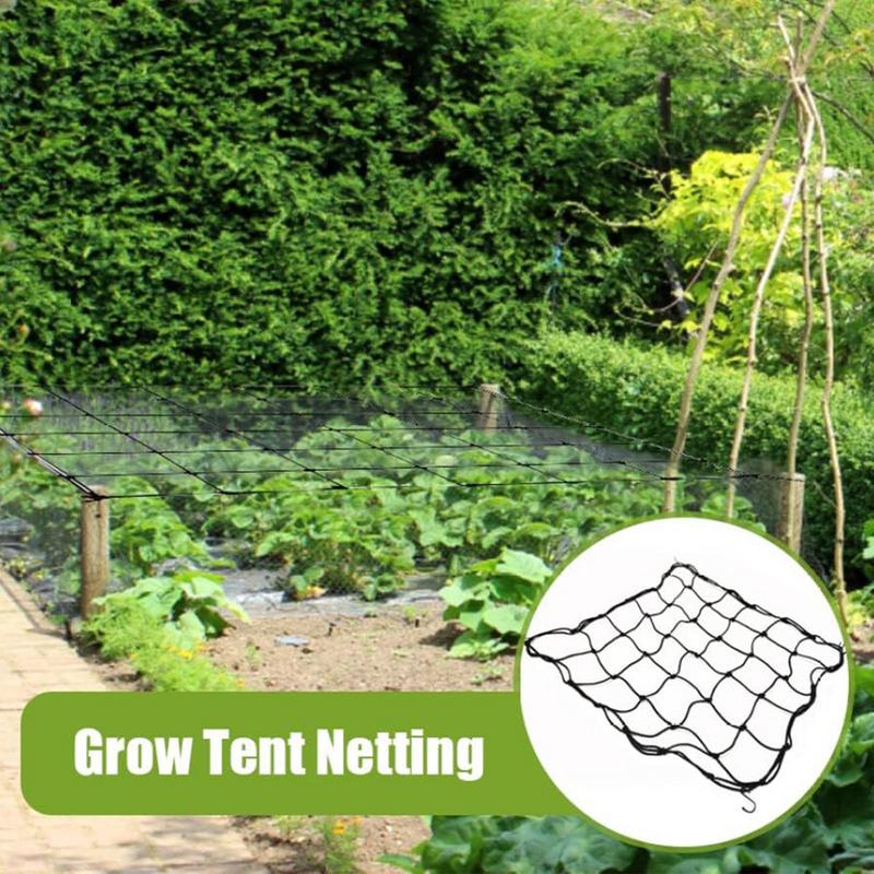 Elastic Climbing Plants Support Flexible Net Trellis Grow Tent Netting Hydroponic Growroom Scrog Net Gardening Accessories