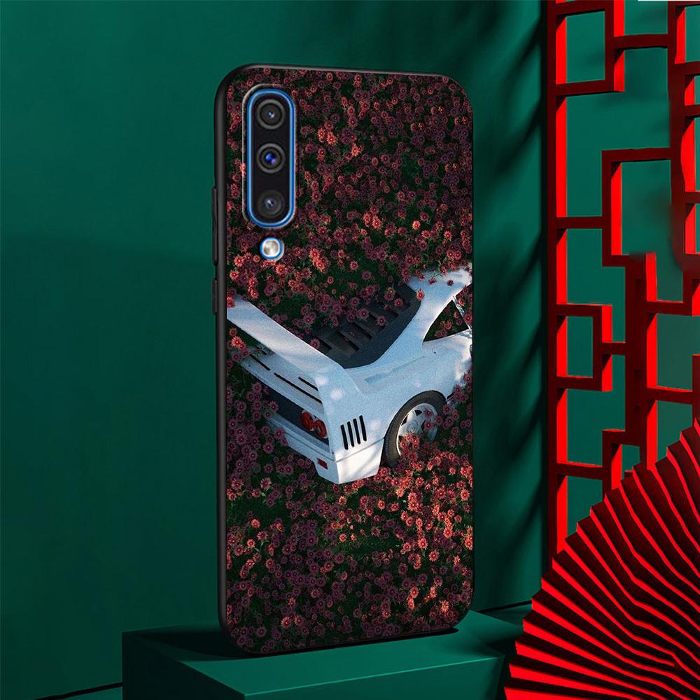 Car Cool Case for Samsung Galaxy A50 A10 A70 A30 A20s A20e A40 A10s A10e A90 5G A30s A60 A20 TPU Black Phone Cover A51 A52 Coque