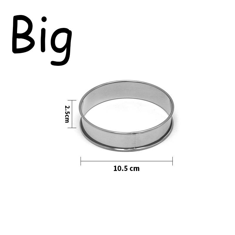 Round Biscuit Mold Stainless Steel Dumpling Skin Cutting Mould DIY Cake Pastry Baking Cutting Maker Tools Kitchen Gadgets