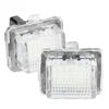 2Pcs High Quality Abs Car License Plate Led Light Lamp For 