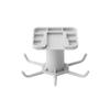 360 Degree  Rotating Utensil Rack Hook Holder Wall Kitchen Tool Storage Holders for Bathroom Cabinet Hanging Organizer