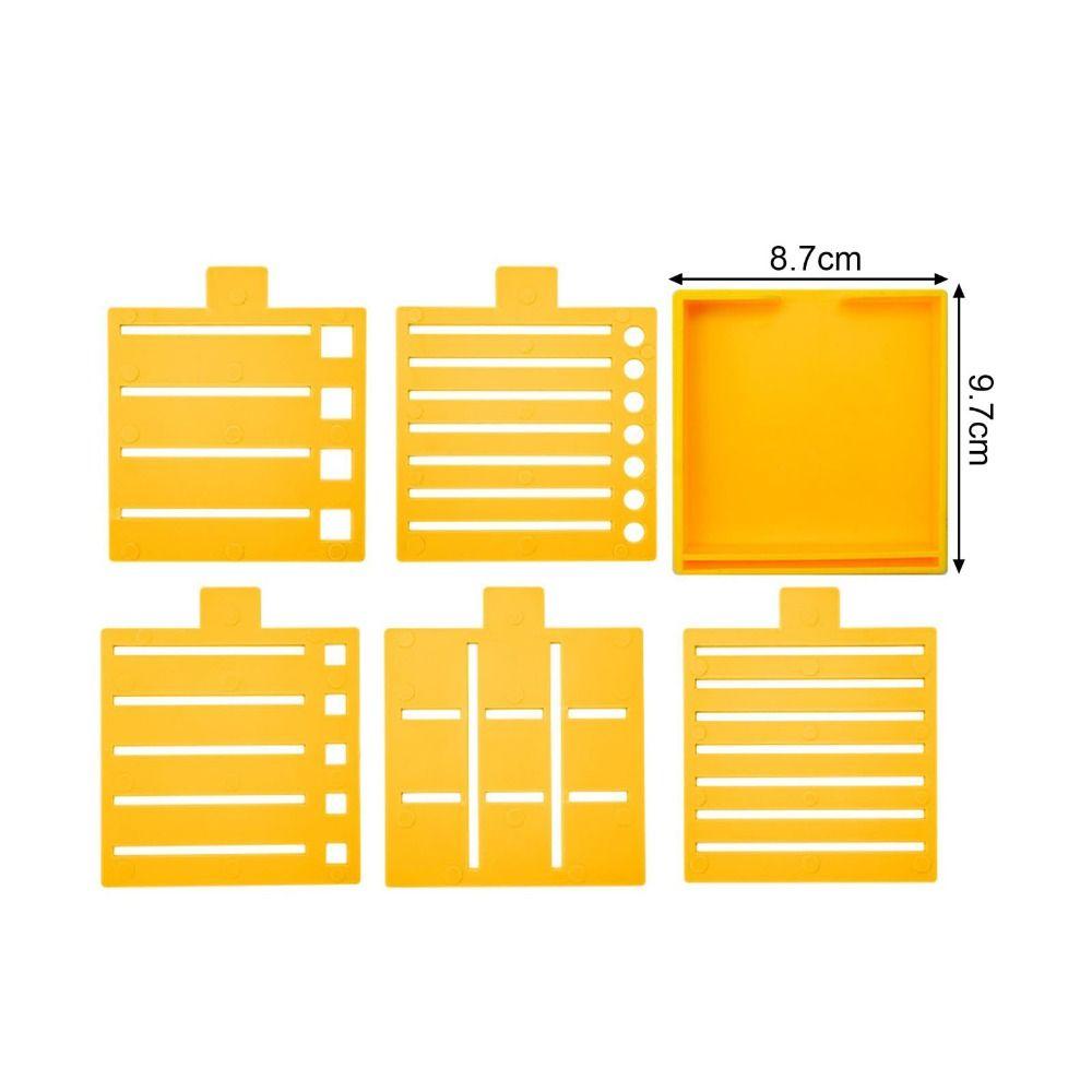 Reusable Sticky Note Stencil and Holder Plastic Note Template Holder Planner Organization
