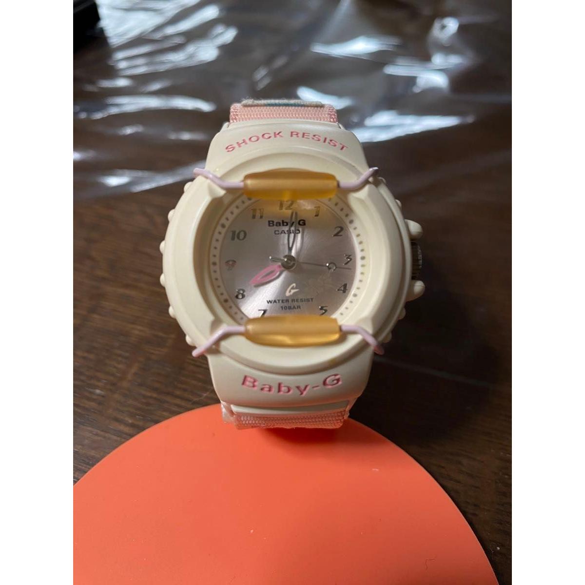 Baby-G Watch Ladies Pink White