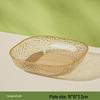 Shan Chong Shan Gold Rim PET Bone/Snack Plate Set
