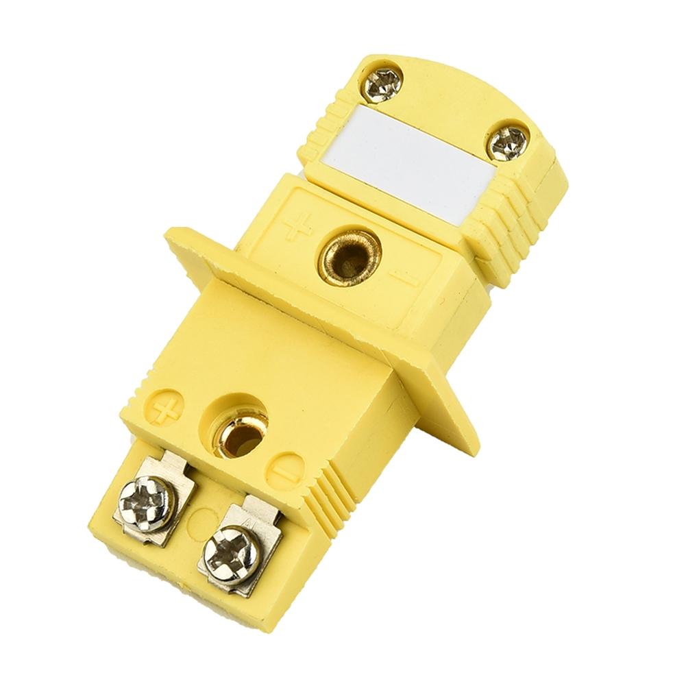 1 Set K Type Thermocouple Miniature Socket Mini Yellow
