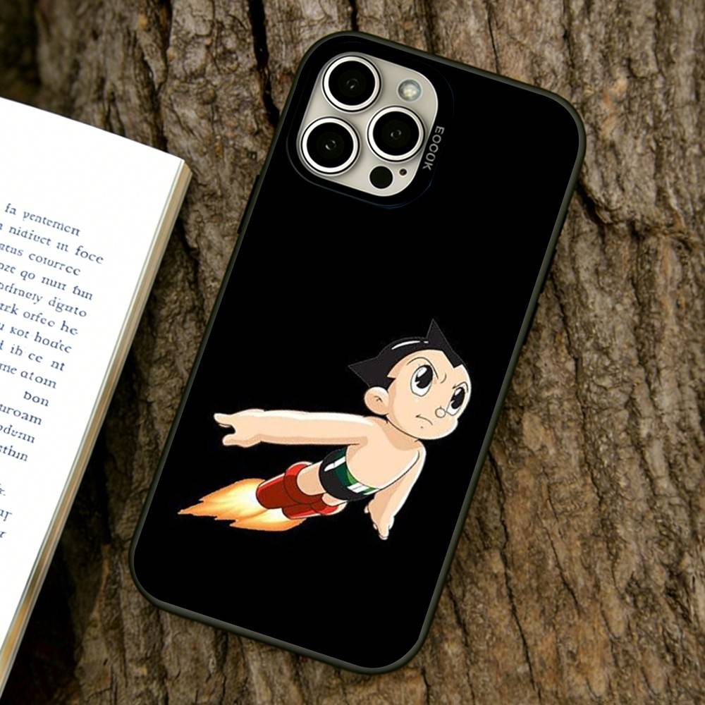 

Astro Boy Phone Case For iPhone 17,16,15,14,13,12,11 Plus,Pro Max,XS,Colorful Silver Black Cover iPhone17Pro