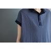 2026 Women Plus Dimanaf Summer Size New Blouse Shirt Vintage Lady Tops Tees Print Short Sleeve Cotton Casual Loose