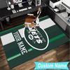 Custom Name Rug Jets Helmet Area Rug Suitable for Indoor And Outdoor,Carpets for Homes, Offices,Living Rooms,Home Decor,Christmas Gift
