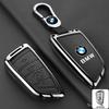 Car Rmote Key Case Cover For BMW X1 X3 X5 X6 X7 1 3 5 6 7 Series G20 G30 G11 F15 F16 G01 G02 F48 Protective Shell Keychain EPYFH1
