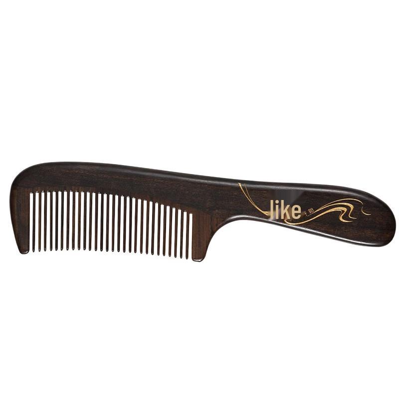 Tan Mujiang Lacquer Art Comb