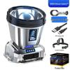 Rechargeable Ultra-Bright Waterproof LED Headlamp with Long-Range Sensor and Extended Battery Life for Night Fishing and Mining