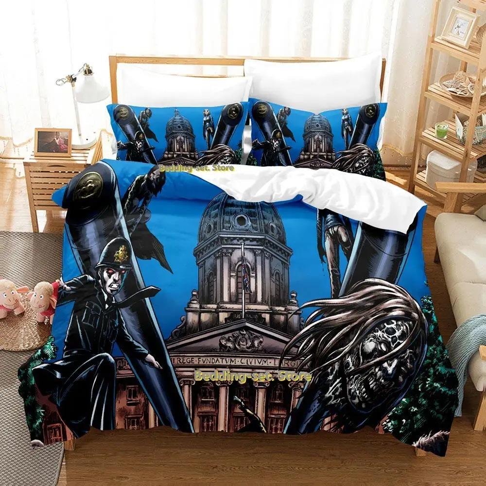 Set Biancheria da Letto Comics Extinction Parade Set da tre pezzi Cartone Animato Anime Adulto Bambino Camera da Letto Set Copripiumino lençol de cama casal
