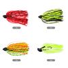 Fishing Buzz Bait with Silicone Skirt, Strong Jig Hook, 7G and 10G Spinnerbait Bait for Anglers