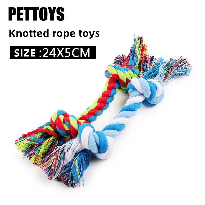 

1 шт. Жувальні іграшки для домашніх собак, стійкі до укусів, для маленьких собак, які чистять зуби, цуценя, кішка, собаки, мотузковий вузол, м’ячик, іграшка, тварина, що грає, аксесуари.