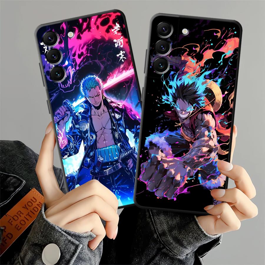 Cool Zoro Anime Phone Cover Case for Samsung Galaxy A06 A04 A07 A03 A10 A20 A01 A02 A50 A70 A30 A40 A05 Note 20 Ultra 9 10