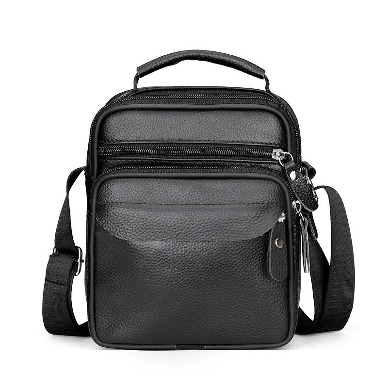 

Высококачественная сумка через плечо, сумка на одно плечо, высококачественная деловая сумка для поездок на работу, маленькая сумка через плечо чёрный