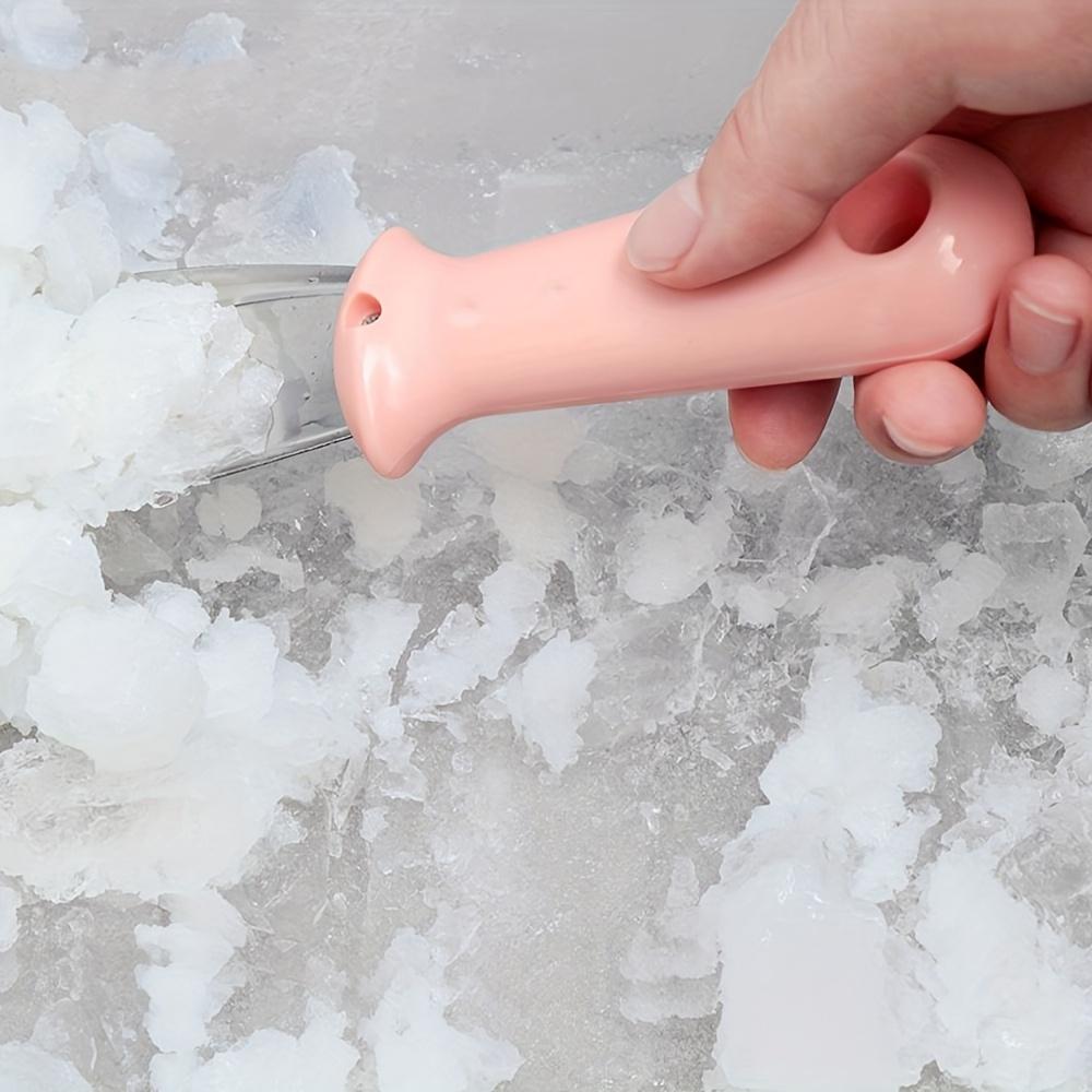 1PC Household Stainless Steel Deicing Shovel Refrigerator Deicer, Household Cleaning Gadget Ice Shovel Defrost Shovel