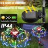 3/1pcs LED Solar Firework Lights Garden Decoration Fairy Lights Waterproof Outdoor Dandelion Lawn Lamp for Garden Lawn Decor