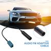 12V Auto Radio Antenna Adapter Cable Portable Car Stereo FM Adapter Cables Radio Fakra Antenna Adapter Line for VW Skoda for BMW