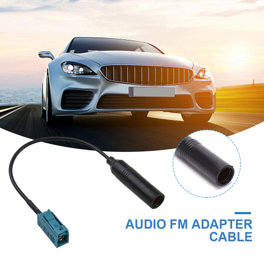 12V Auto Radio Antenna Adapter Cable Portable Car Stereo FM Adapter Cables Radio Fakra Antenna Adapter Line for VW Skoda for BMW