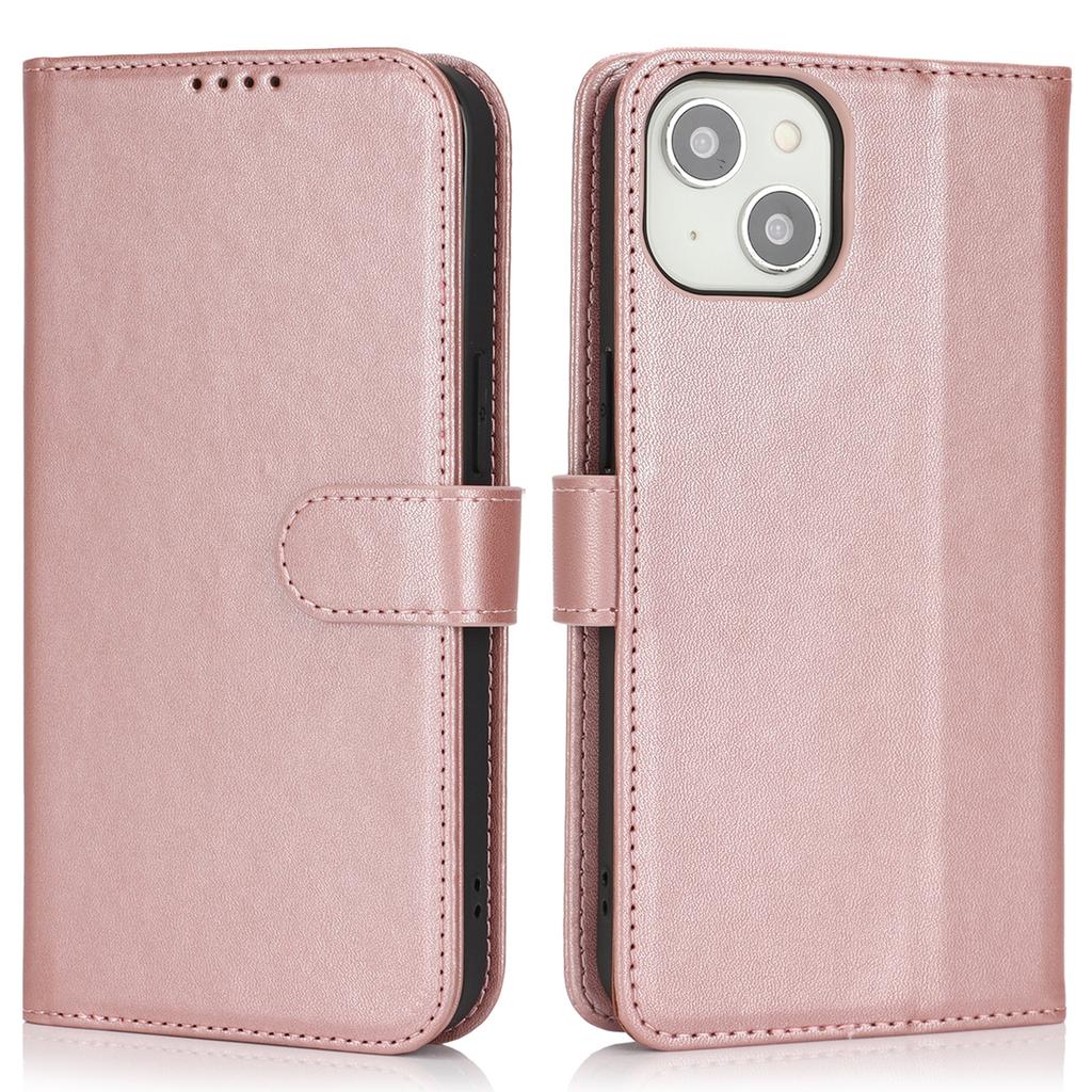 For iPhone 14/13 Stand Case Shockproof Leather Wallet Phone Cover