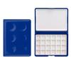 Portable Watercolor Paint Holder Tray with Leakproof Lid 24 Wells Paint Storage Box For Oil Acrylic Watercolor Pigments