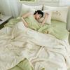Summer Ice Silk Summer Cool Quilt Set of Four, Machine Washable, Water Washable, Breathable In Summer