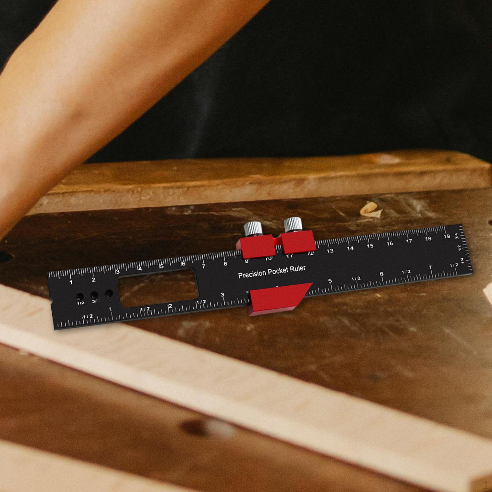 

Набор прецизионных измерительных инструментов для деревообработки с функцией стопорного слайда 20 cm