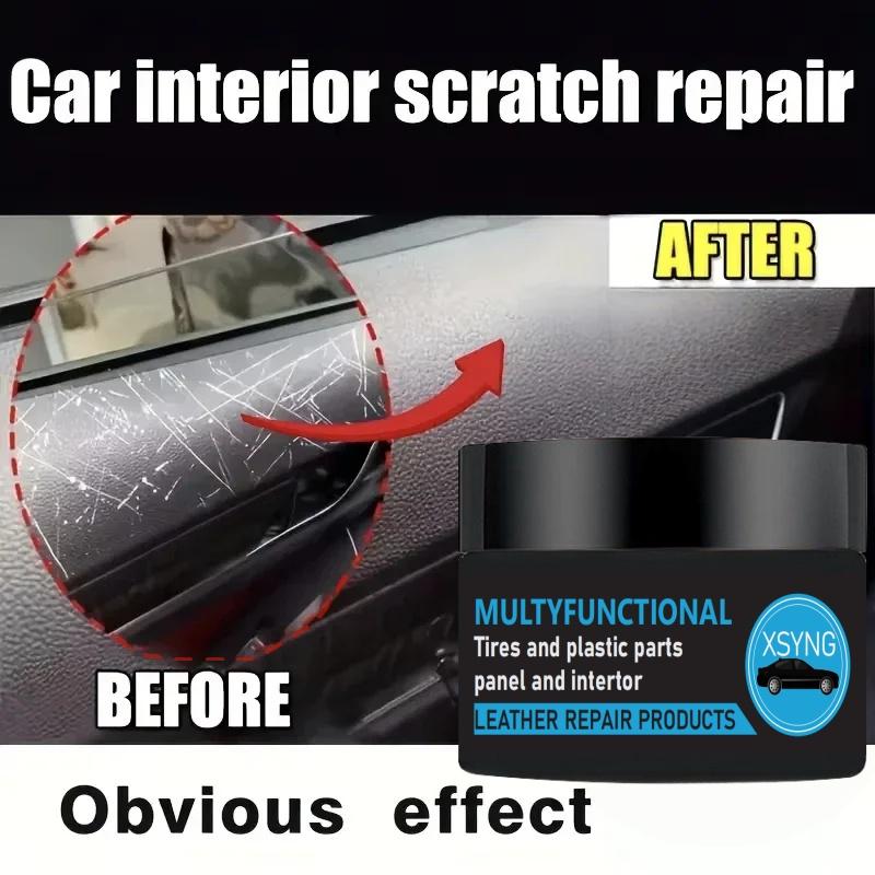 Automotive plastic repair agent, automotive interior and exterior plastic polishing wax, scratch repair, oxidation refurbishment paste 5