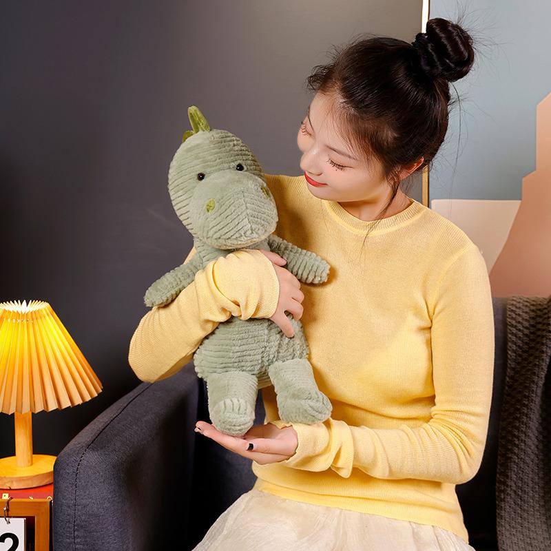 Jucării de pluș fierbinți, drăguțe cu animale, elefant, panda, porc, animale moi umplute, urs, dinozaur, iepure, broască, păpușă pentru liniștit bebelușul, cadouri pentru petrecerea copiilor