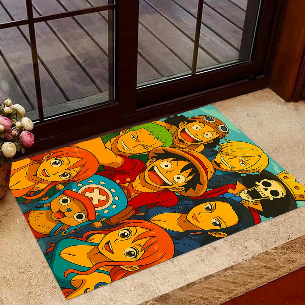 One Piece Adventure Floor Mat Perfect for Dining Room Decorate room Hallway Bedrooms Antislip Carpet Office home decor