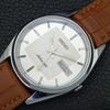 VINTAGE SEIKO AUTOMATIC 6309A REFURBISHED JAPAN MENS SILVER DIAL WATCH A701691-5 R206c-a701691