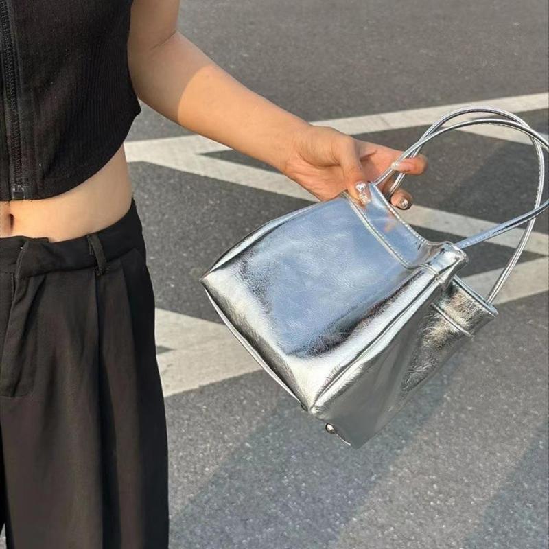 Модная сумка-тоут из искусственной кожи для женщин — фото 6