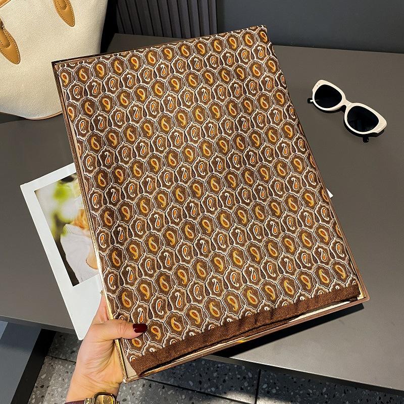 

Зеленый кешью темный узор удобный хлопковый лен средней длины полотенце приятный для кожи мягкий дышащий качественный шарф с обернутыми краями для женщин 180*90cm