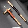 Wooden Handle Stainless Steel Tip Coffee Latte Art Pen for Professional and Beginner Baristas Creating Intricate Designs