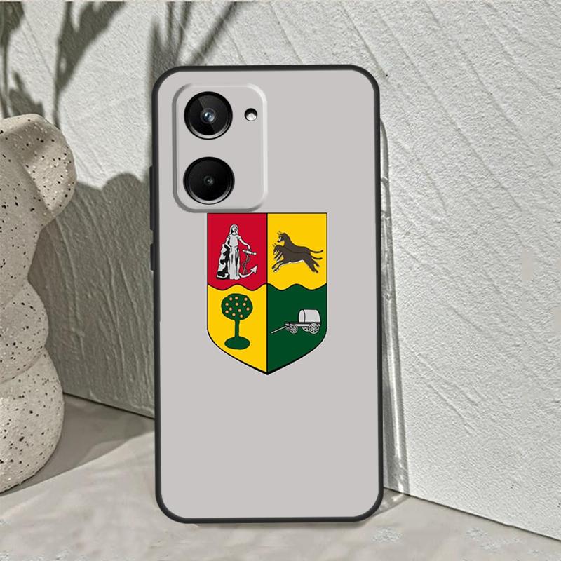 South African Flag For Realme GT7 Pro GT6 C67 C65 C63 C61 C55 C53 C51 C35 C71 C75 10 11 12 13 14 Pro Plus Case