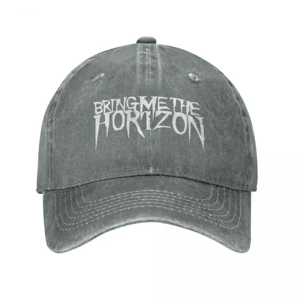 Berretto Trucker Unisex Logo Band Rock BMTH Vintage Pop Usurato Lavato Cappelli Cappello Retrò Outdoor Tutte le Stagioni Regalo da Viaggio