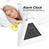 LED Color Changing Digital LCD Alarm Clock Thermometer Night Light Desktop Table Clocks