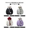 CHOCOOLATE Men's Faux Two-Piece Hooded Padded Jacket