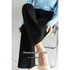 Meng Shuya Women's High-Waisted Knit Flared Trousers