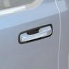For  - 2025 Dodge Ram 1500 Carbon Fiber Exterior Door Handle Bowl Cover Trim