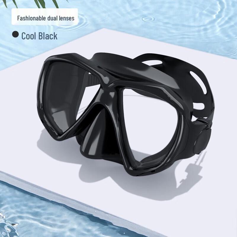 WEZHO Panoramic View Freediving and Scuba Diving Mask