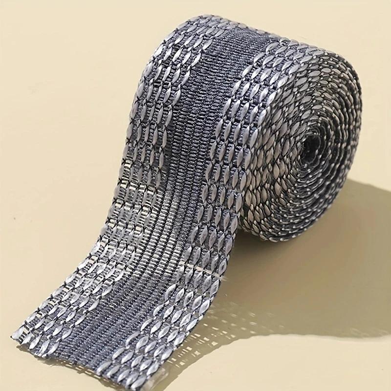 DIY Sewing Fabric Self-Adhesive Pants Paste Iron On Pants Edge Shorten Repair Pants for Jean Clothing and Jean Pants Apparel