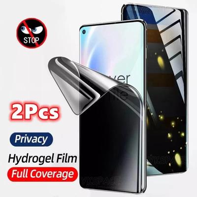 2Pcs Soft Privacy Hydrogel Film For Huawei Mate 20 30 40 50 Pro P30 P40 P50 P60 Pro Plus Art Anti Spy Peeping Screen Protector